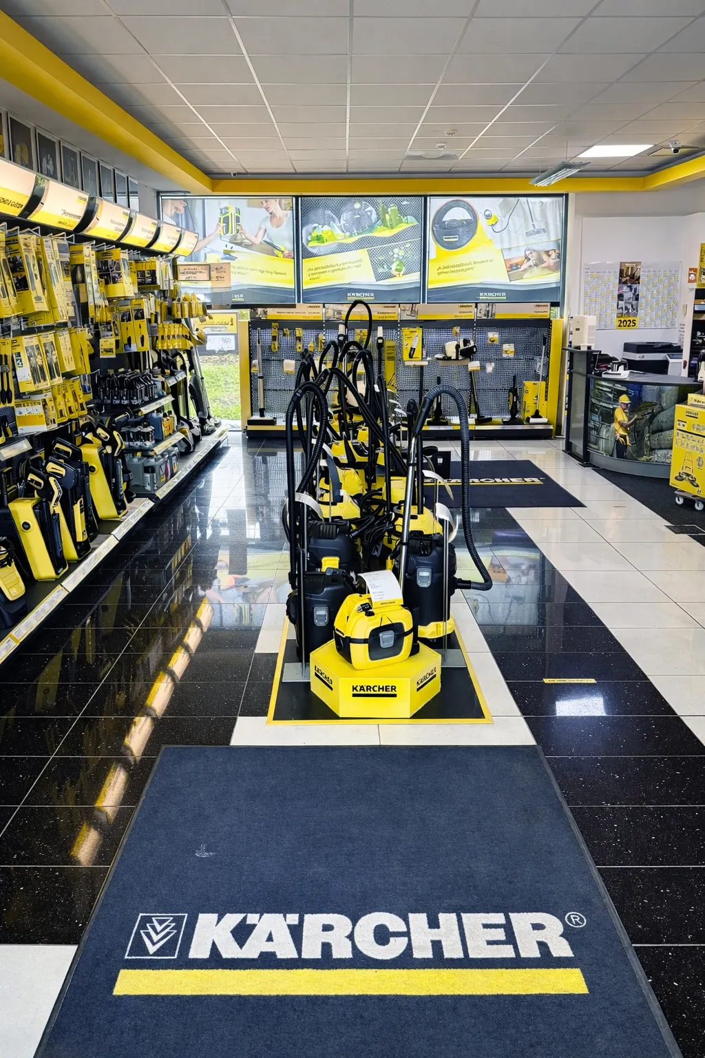 Karcher &uuml;zlet Sz&eacute;kesfeh&eacute;rv&aacute;r